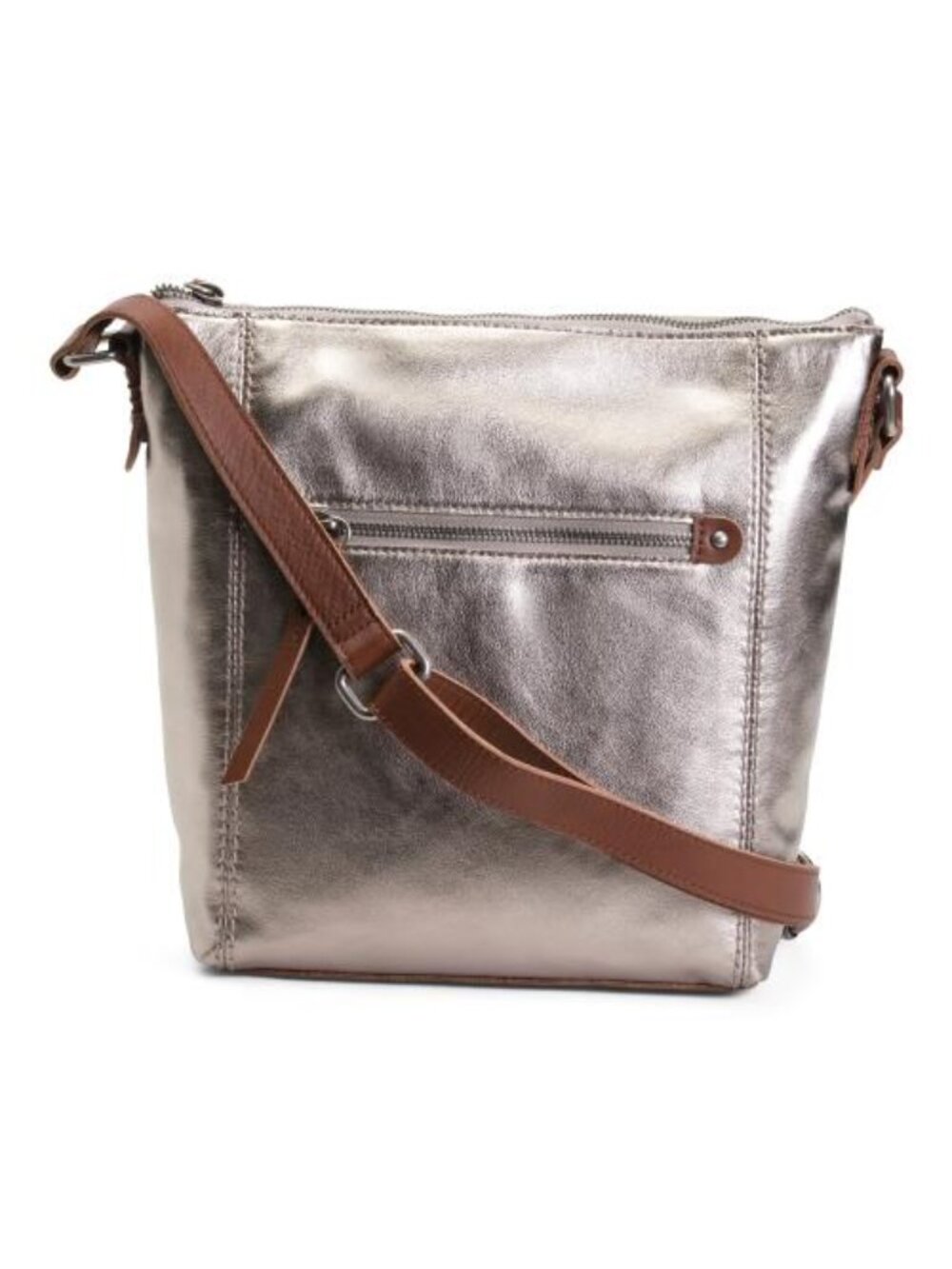 THE SAK Leather Ashland Crossbody With Front Zip Pocket